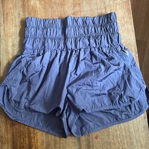 Blue free people shorts // size small //